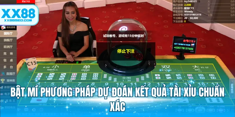 Bật mí phương pháp dự đoán kết quả tài xỉu chuẩn xác